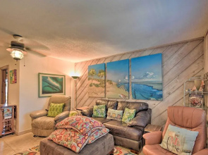 New Smyrna Beach Townhome: Steps to Ocean!