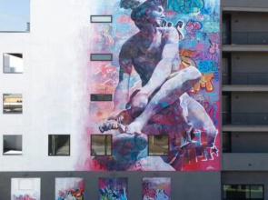 Graffiti & Skyline | RiNo Art Lofts