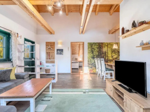 Blockhaus-Wohnung