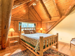 13 Mi to Ski Slopes: Log Home on 60 Private Acres!