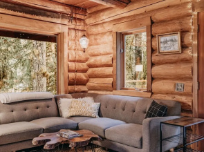81sl - Hot Tub - Wifi - Pets Ok 2 Bedroom Cabin by Redawning