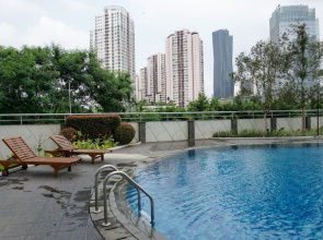 Elegant 2Br At The Wave Kuningan Apartment