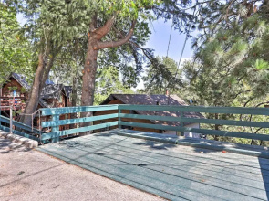1 Mi to Lake Gregory: Mtn-view Cabin w/ Deck