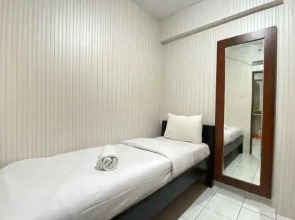Strategic and Stylish 2BR at Gateway Ahmad Yani Cicadas Apartment near Mall By Travelio