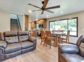 Sioux Falls Home Near Downtown: 2 Living Areas!