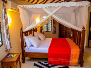 Charming 1-bed Cottage in Diani Beach 10min to bea