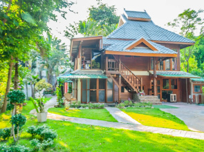 Traditional Thai Lanna Style 2 Storey Wooden House