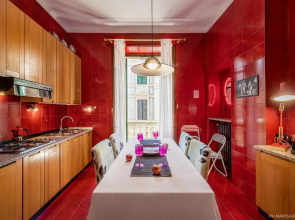 Billie's Flat RED - art & design apt in Verona historic centre