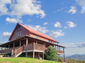Heavenly Vista At Crown Point 4 Bedroom Cabin by RedAwning