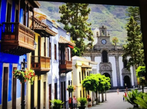 House With 2 Bedrooms in Teror, With Wonderful Mountain View, Enclosed