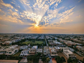 Sunset view one-bed apartment