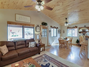Overgaard Cabin w/ Gas Grill & Propane Fire Pit!