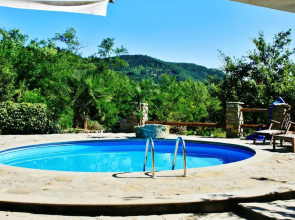 6 bedrooms villa with private pool furnished garden and wifi at Mombarcaro