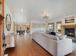 Professionally Decorated Shevlin Home features Private Hot Tub by RedAwning