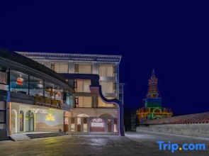 Tibetan heart and view resort private soup light luxury hotel