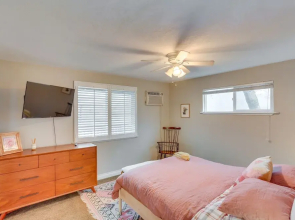 Mid-century Mod Cottage, Steps to Lake Gregory!