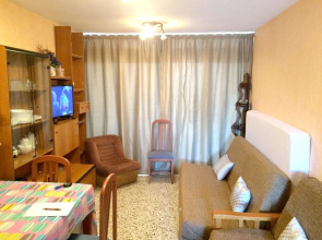 Studio in Salou, With Wonderful sea View and Furnished Terrace - 100 m