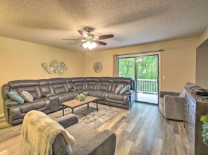Furnished Deck & Grill: Hot Springs House