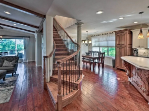 Lakefront Oasis w/ Private Dock in Hot Springs!