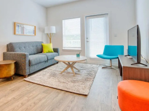 Grand Two Bedroom Two Bathroom Apartment with Balcony by The Scholar