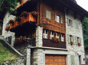 monolocale in villa