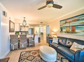 Luxe Villa w/ Spacious Patio, Steps to Beach!