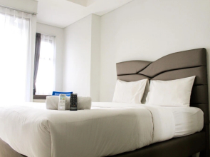 New Furnished City View Studio Apartment @ Springwood Residence By Travelio