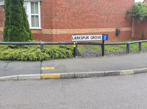 Larkspur House in West midlands