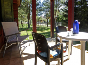 Wooden Cottage in Czarny Mlyn With Garden and Barbecue