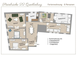 Ferienwohnung Steinbrücke Quedlinburg