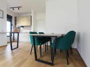 Minimalist stylish 1 BR apartment in Tre Group