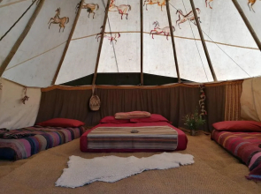 Eco Project Tipi at Permaculture Land