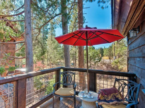 Walk to Dock & Tahoe City: Modern Lakeside Cabin
