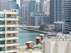 Marco Polo - Studio with Marina View + Huge Balcony in Marina