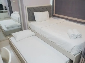 Fancy And Comfy Studio At B Residence Apartment