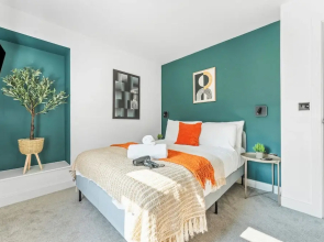 Boho Vista| Stylish Central1BR Flat in Cardiff Bay