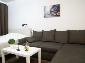 City center 1R studio with perfect view