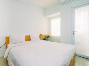 Modern Style Studio Tamansari Mahogany Apartment with City View