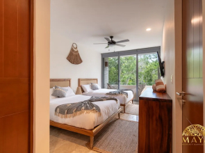 NHOA 208C Lux 1BR Condo Jungle View in Aldea Zama