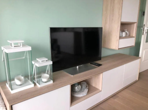 Luxueus appartement met ruim terras, frontaal zeezicht 4 à 5 personen