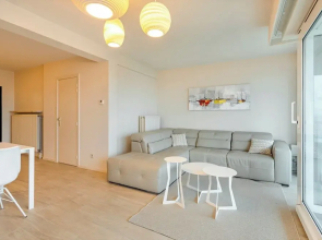 Flat in Blankenberge by Marina and Beach