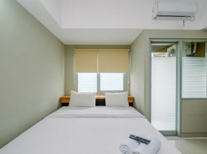 Elegant Wide View Studio Apartment at LRT City Jatibening