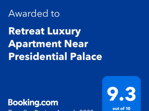 Retreat Luxury Apartment Near Presidential Palace