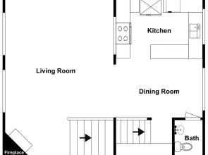 11bs3dmf 2 Bedroom Townhouse