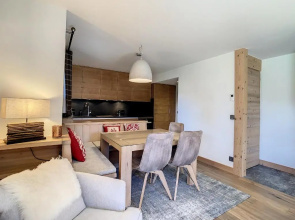Appartement Combloux, 4 pièces, 6 personnes - FR-1-560-24