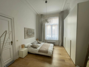 Apartment in trendy Chatelain center Brussels area Little Garden Internet wifi