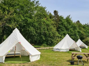 6 Meter Bell Tent - Up to 6 Persons Glamping