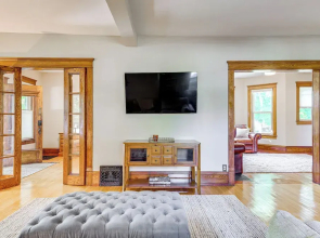 Near Lake: Historic Boyne City Home w/ Fire Pit!