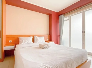 Homey 3Br With Pool View At Gateway Pasteur Apartment