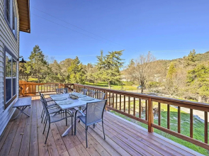 Inviting Julian Home w/ Scenic View & Hot Tub